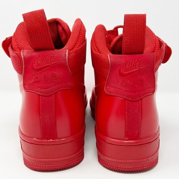 NIKE | Air Force 1 Foamposite Cup University Red High Tops Women's 7.5 - Picture 5 of 16